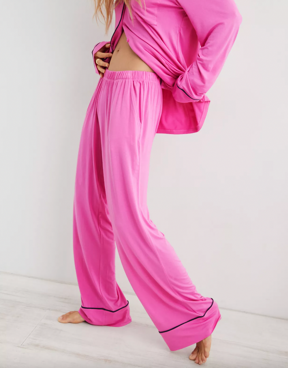 Plus Size Women's Relaxed Pajama Pant by Dreams & Co. in Classic