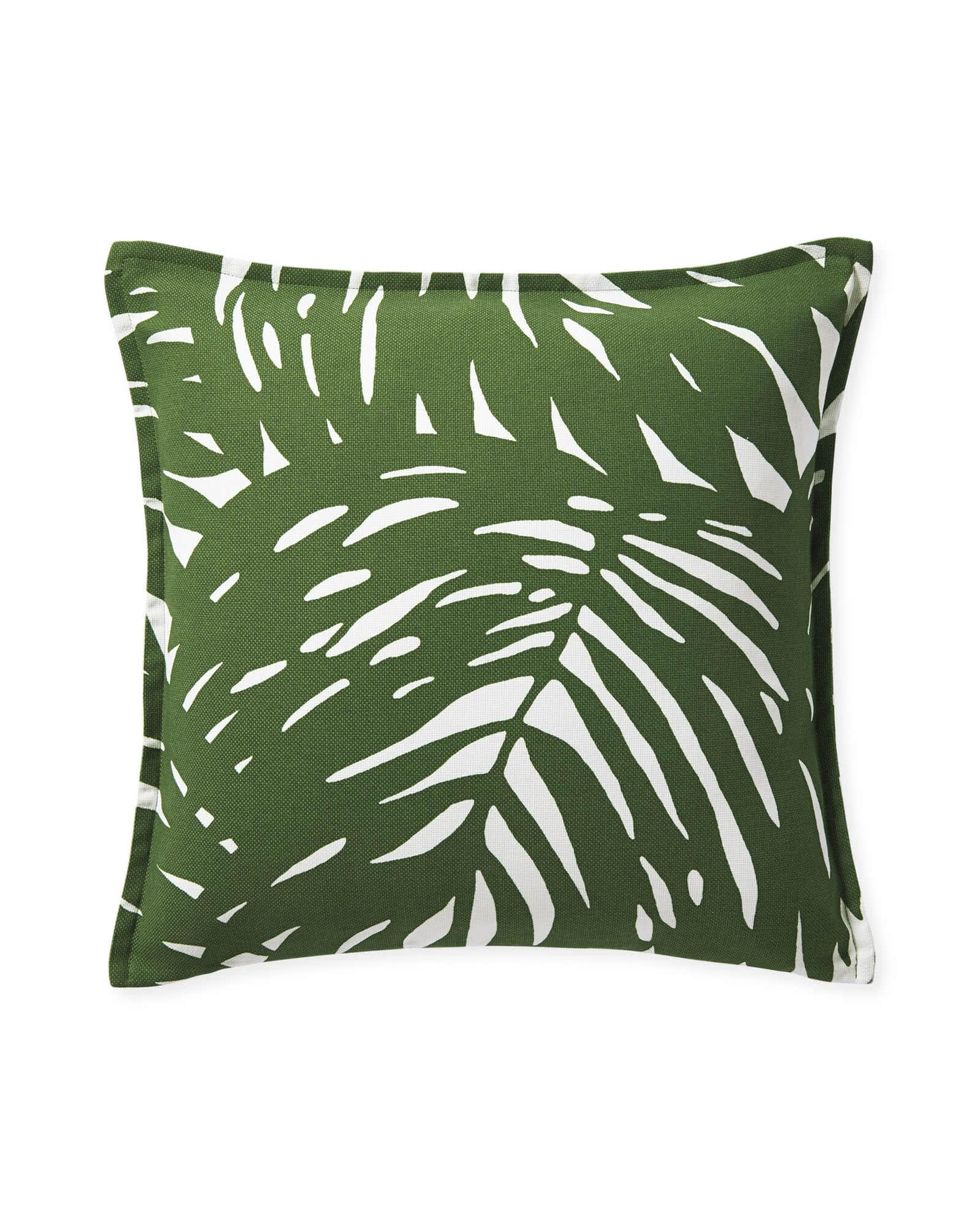 palm print pillow serena and lily