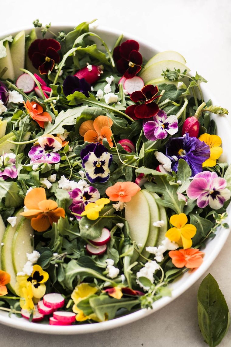 22 Edible Flower Recipes for Spring - Brit + Co