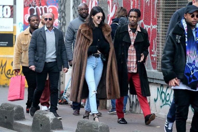 Are Kendall Jenner and A$AP Rocky Dating? Spotted at Sunday Service