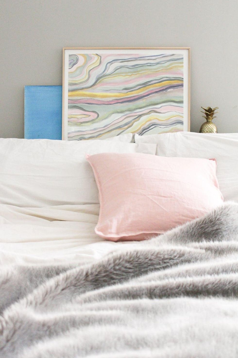 pastel diy wall art Self Care