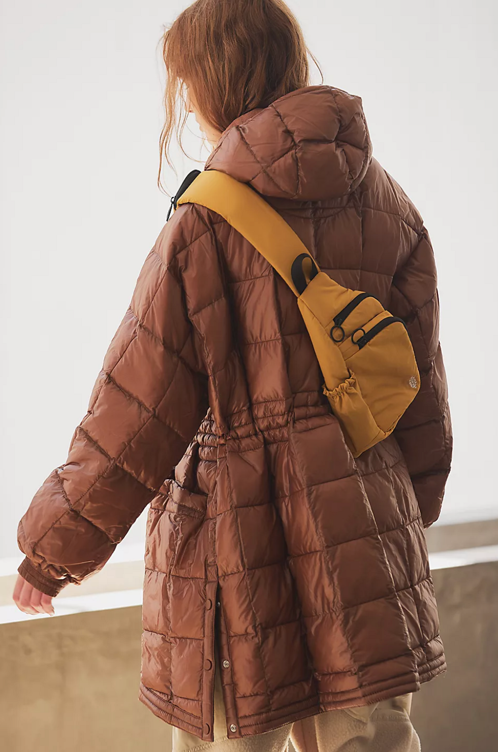 Patricia Packable Poncho Puffer