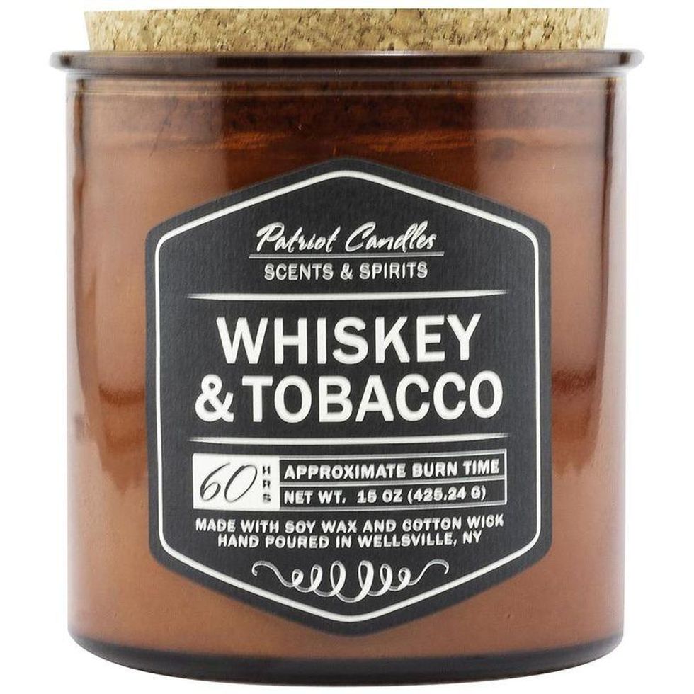 Patriot Candles Whiskey & Tobacco fall Candle