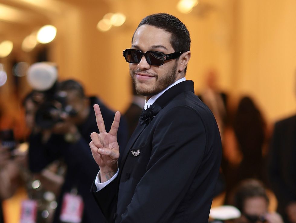 pete at the met gala pete davidson and madelyn cline