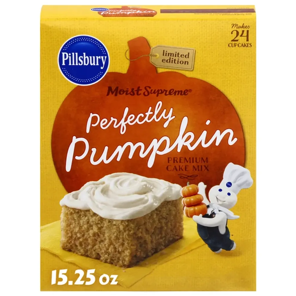 Pillsbury Moist Supreme Perfectly Pumpkin Premium Cake Mix