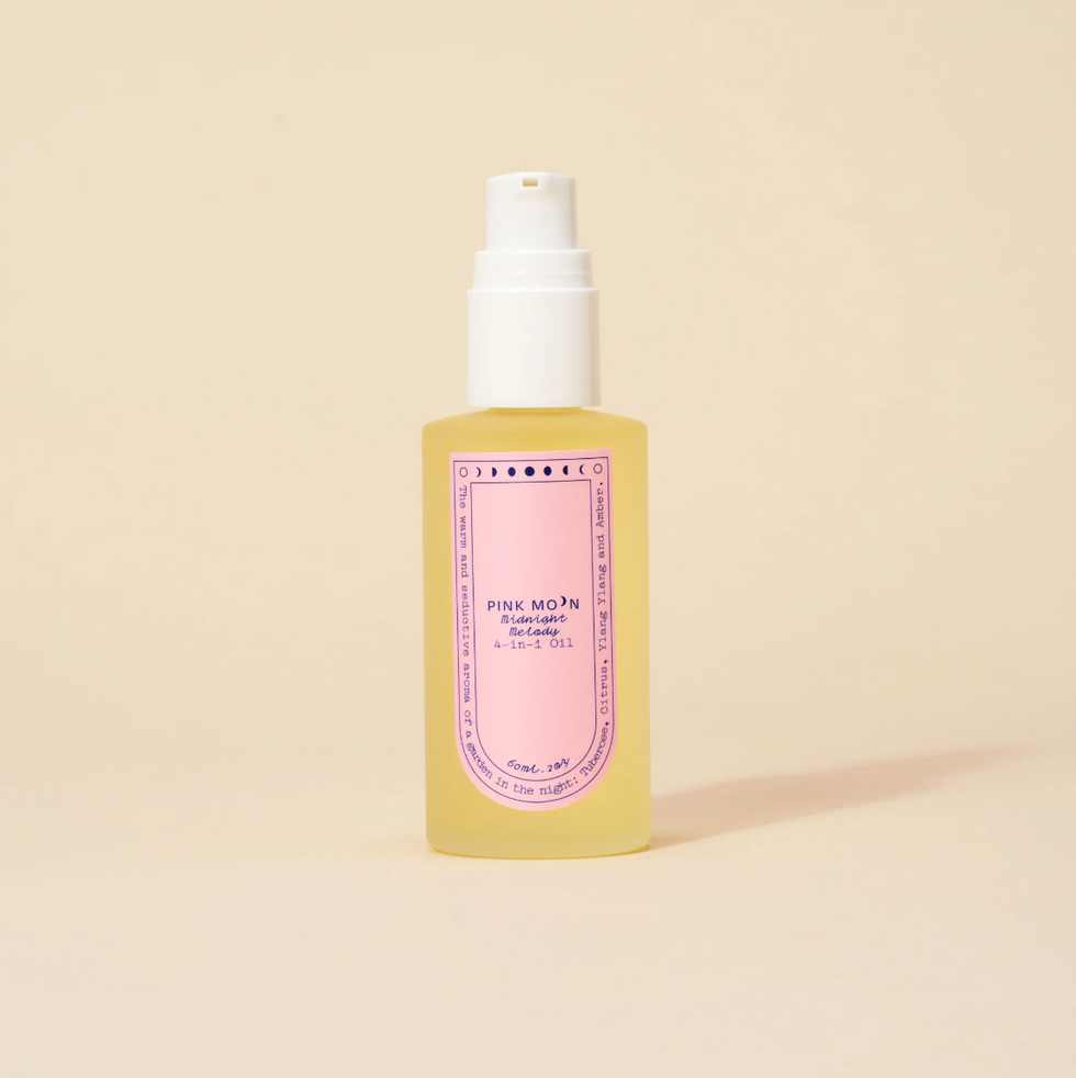 Pink Moon Midnight Melody Body and Hair Oil