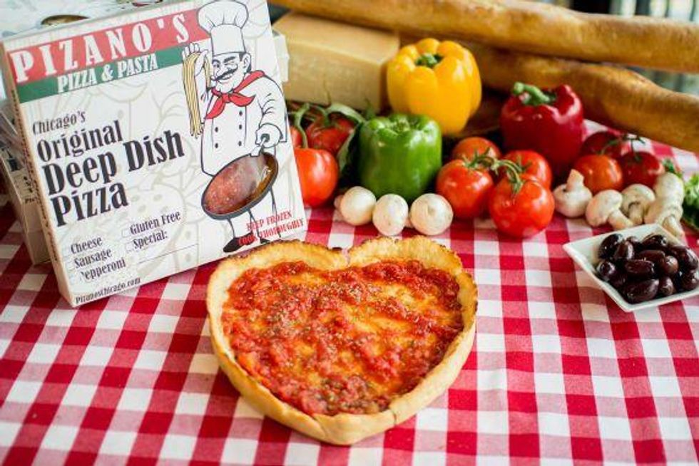 pizano's valentine's Day Special 4 Pack + 1 Free