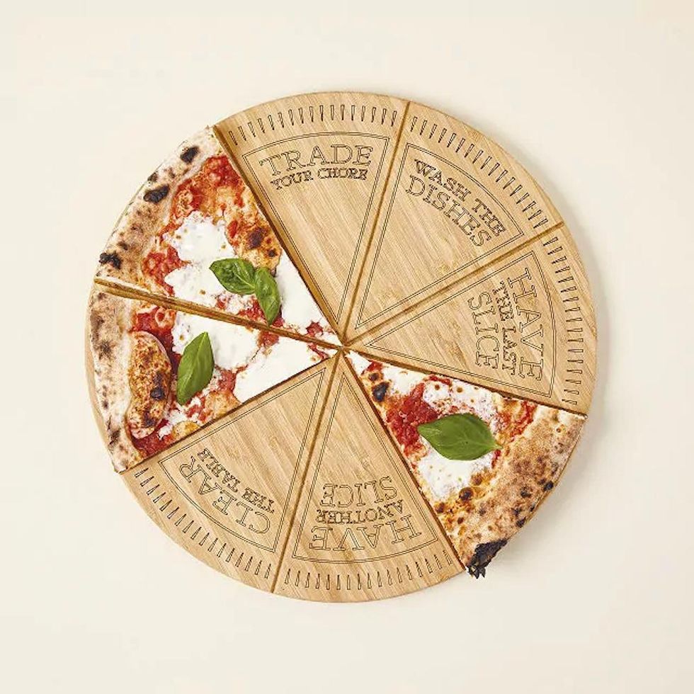 Pizza Roulette Cut & Serve Board