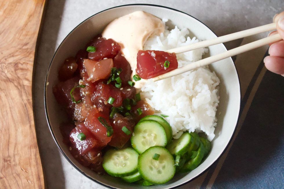 These 3 Poke Bowl Bento Boxes Just Made Lunchtime the Best Time - Brit + Co