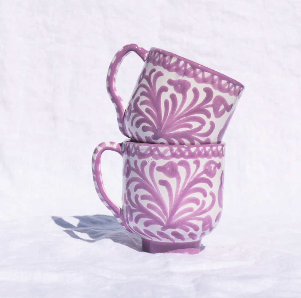 pomelo casa purple coffee mug