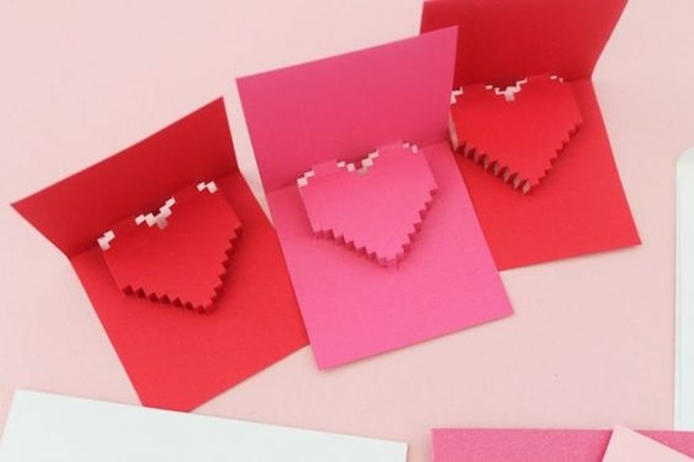 Pop-Up Heart Cards