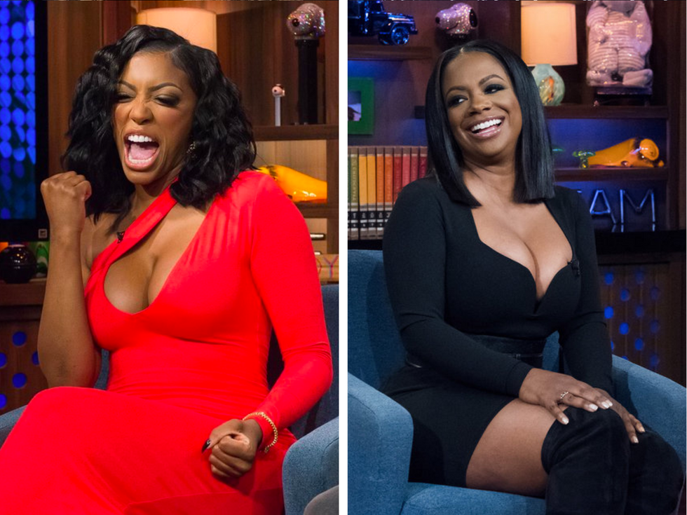 Porsha Williams and Kandi Burruss (RHOA)