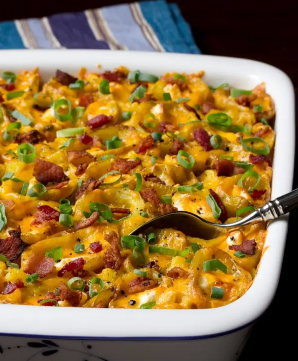 Potato Skins Mac and Cheese