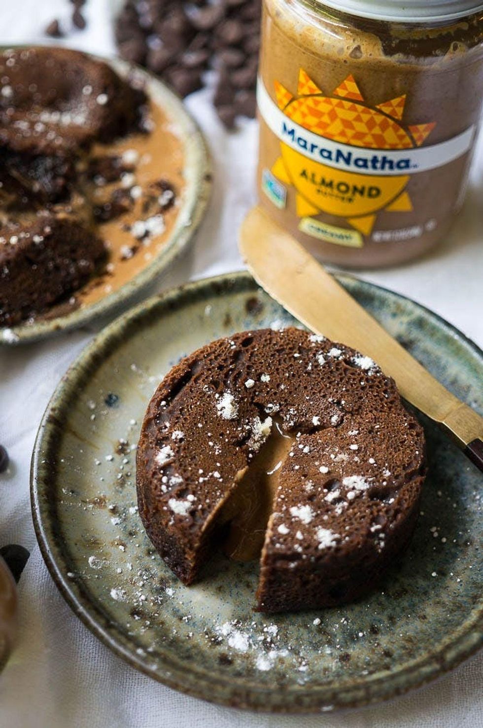 Pressure Cooker Almond Butter Lava Cakes