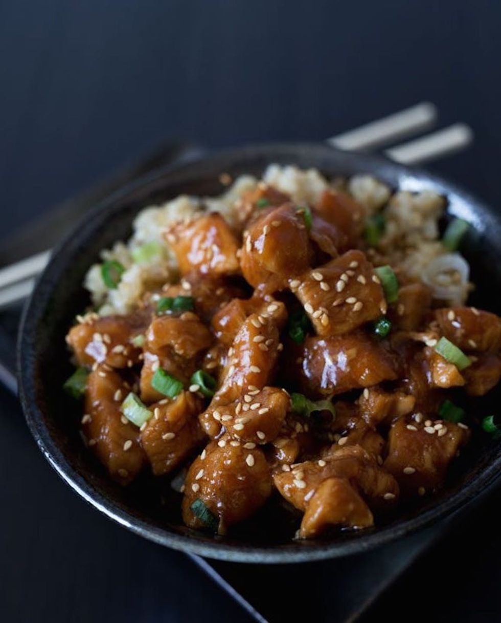 Pressure Cooker Honey Sesame Chicken