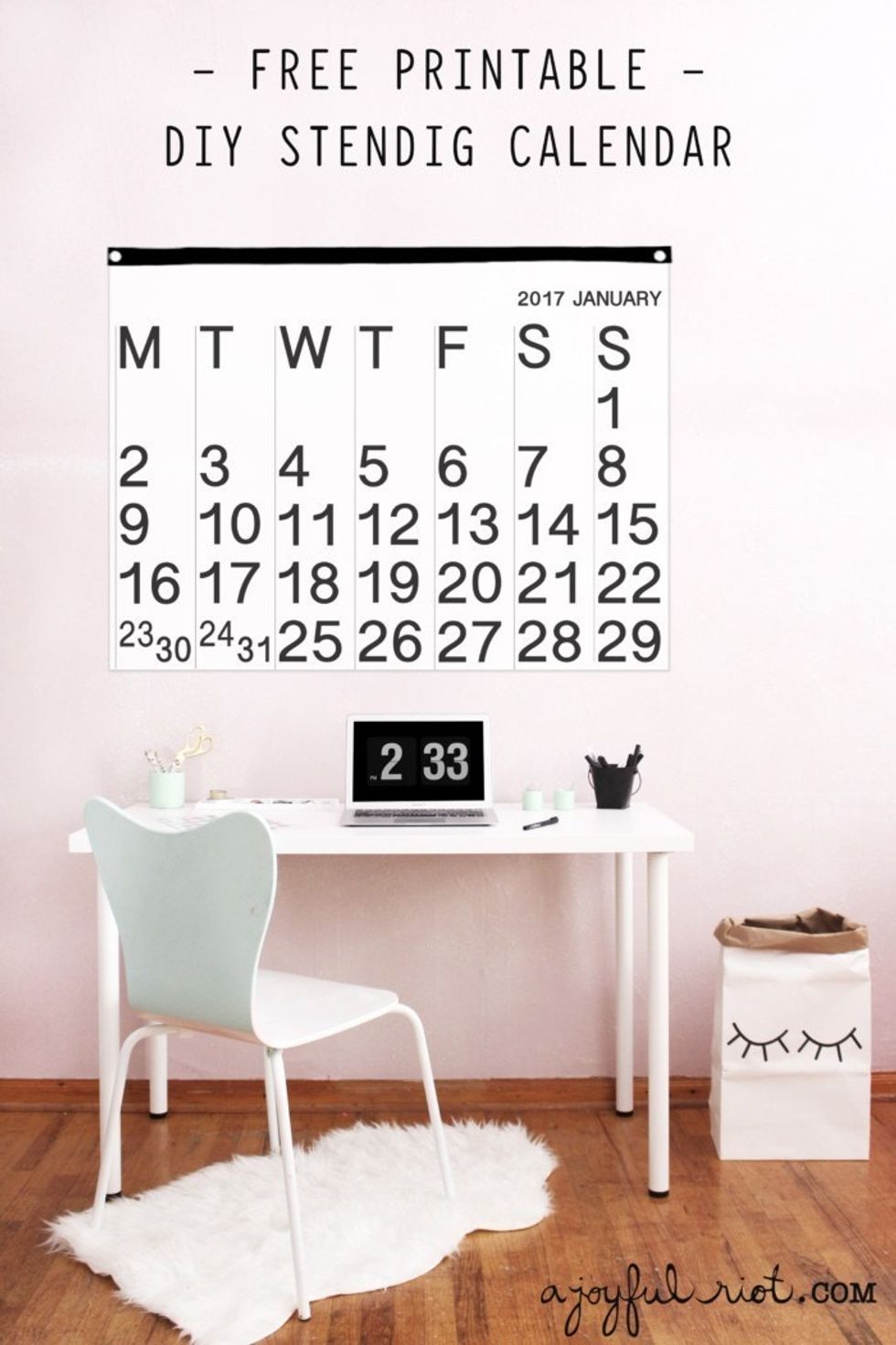 Printable Stendig Calendar