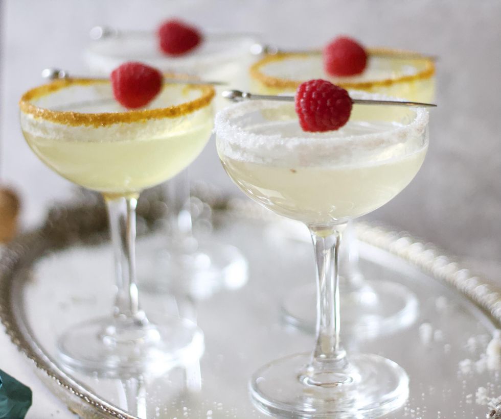 Prosecco Martini Recipe for New Year's Eve parties