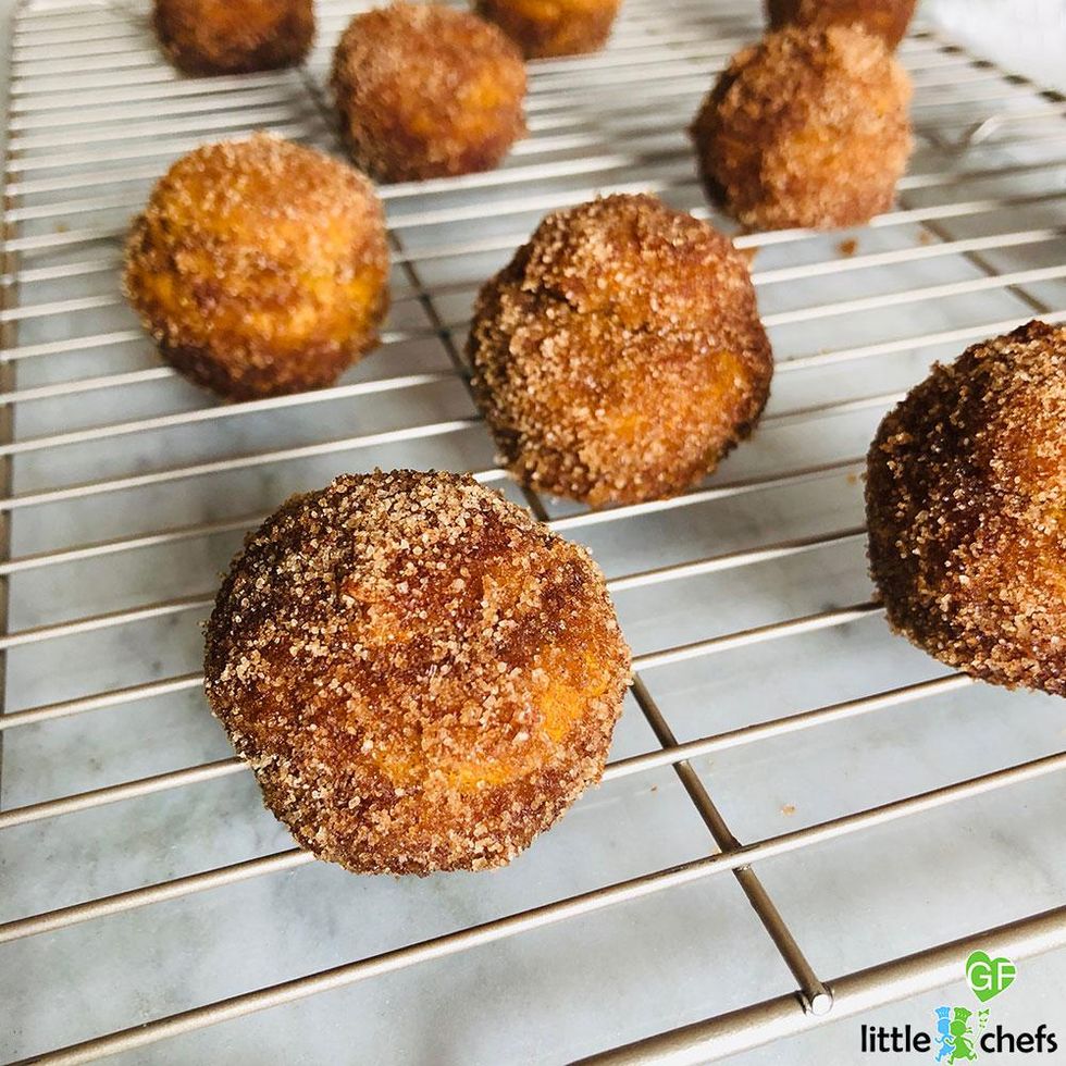 Pumpkin Spice Donut Holes Baking Kit