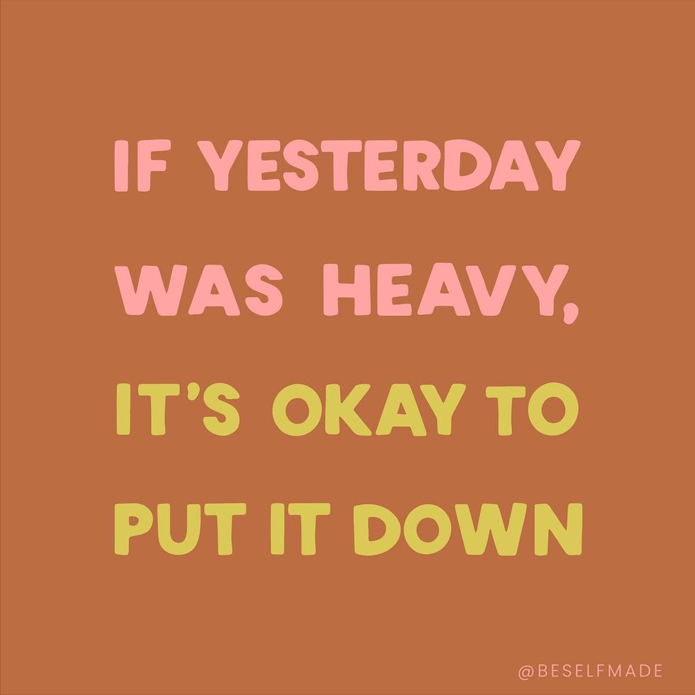 put down yesterday quote