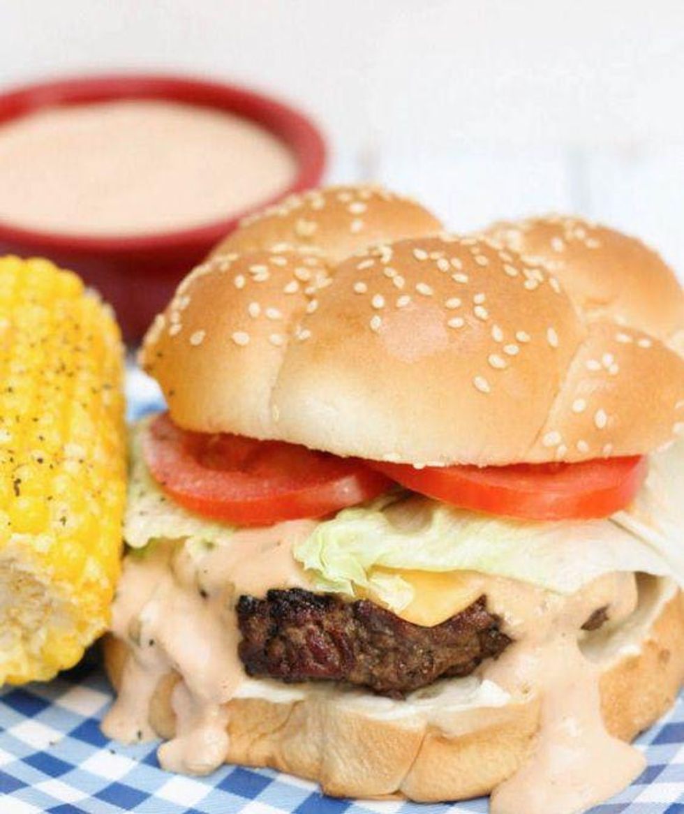 ranch burger recipes