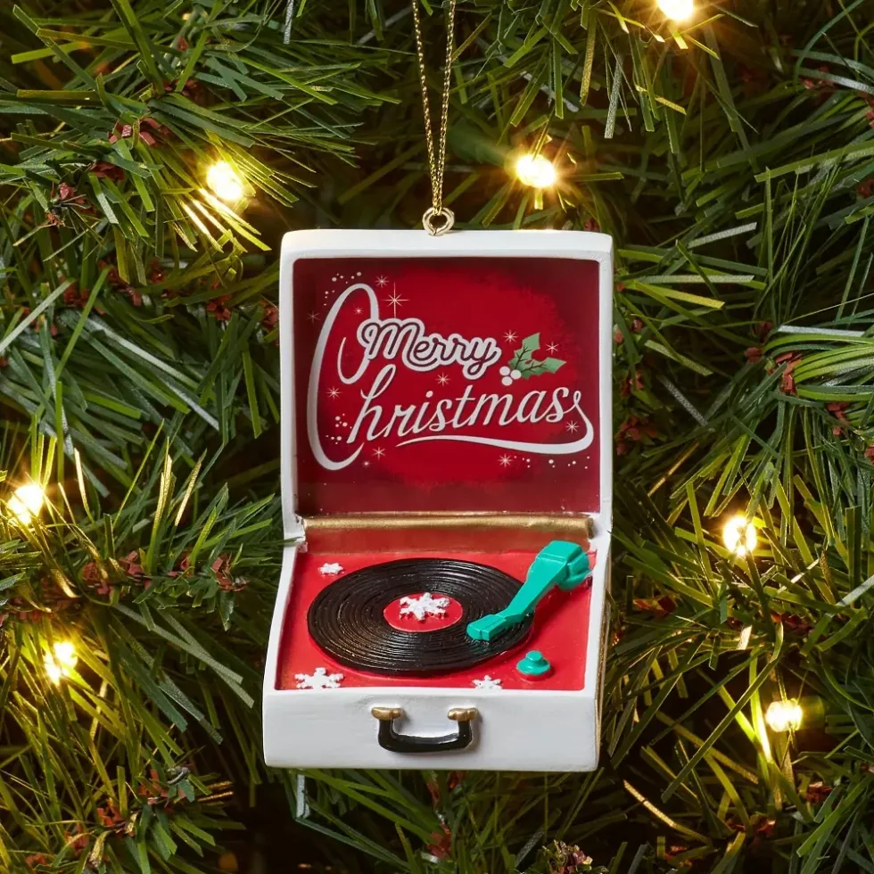 Record Player Ornament