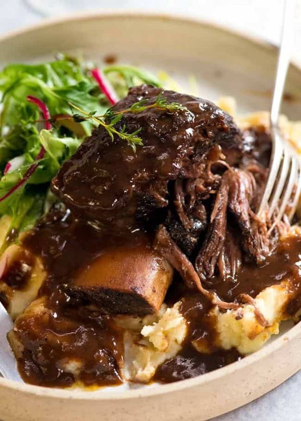 Red-Wine-Braised Beef Short Ribs