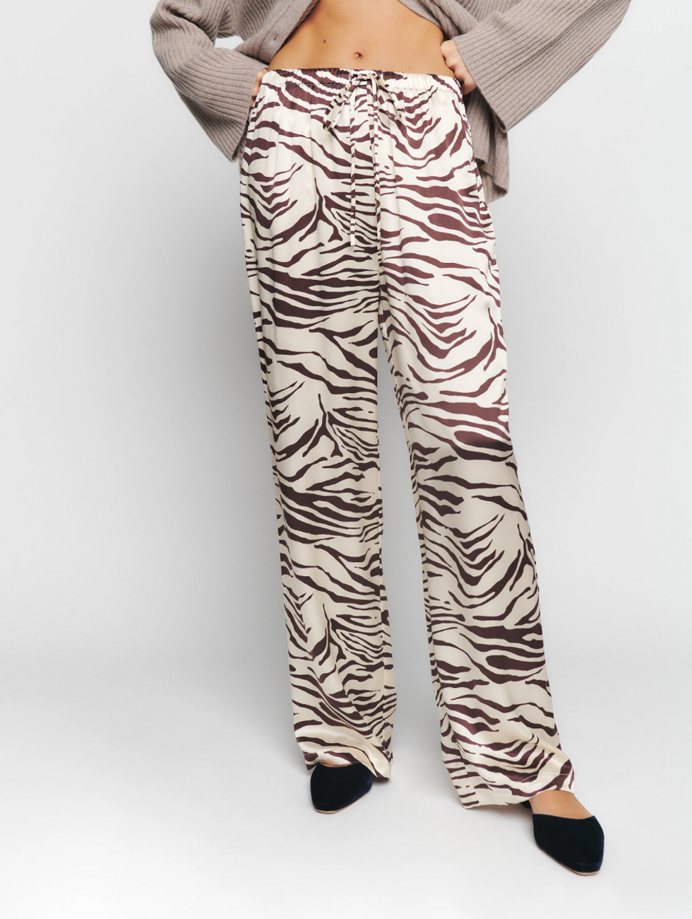 Reformation Olina Silk Pant