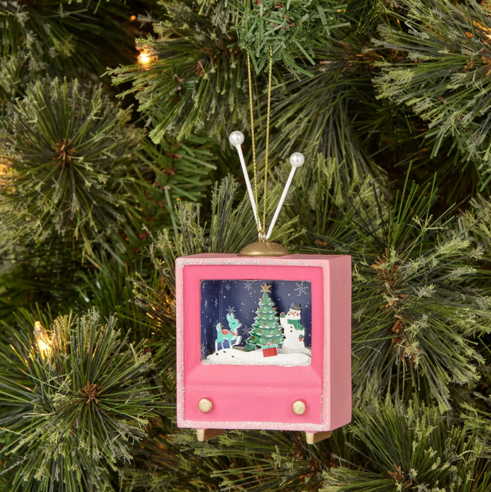 Retro TV Ornament