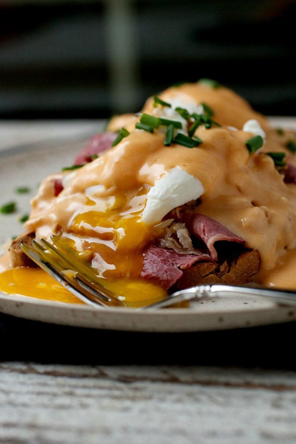 Reuben Eggs Benedict