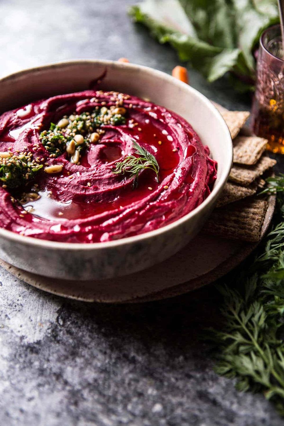 Roasted Beet Hummus