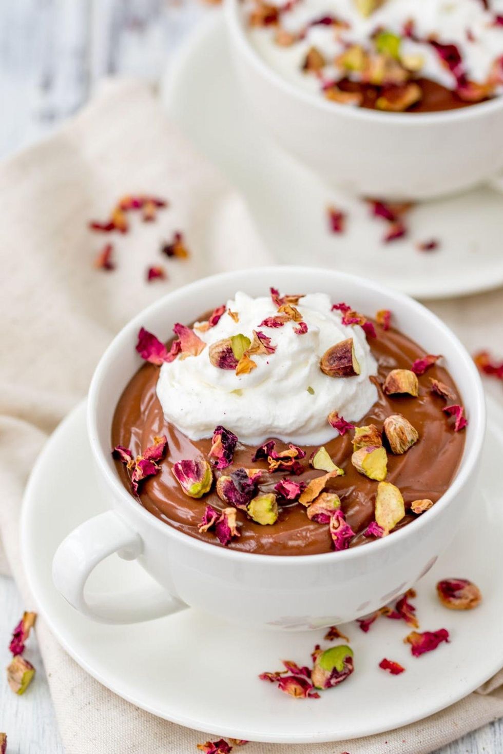 Rose + Pistachio Italian Hot Chocolate DIY