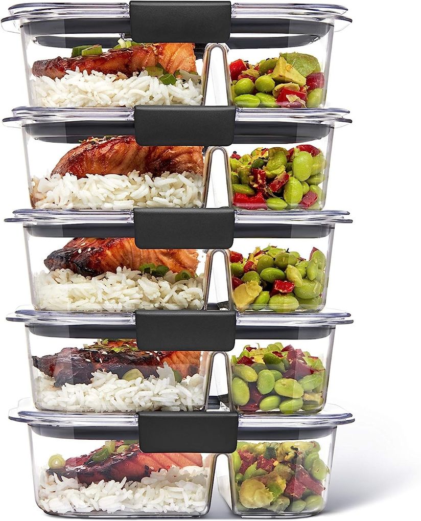 Ello Duraglass™ Round Meal Prep Containers, Set of 5  Food storage  container set, Meal prep containers, Food storage containers