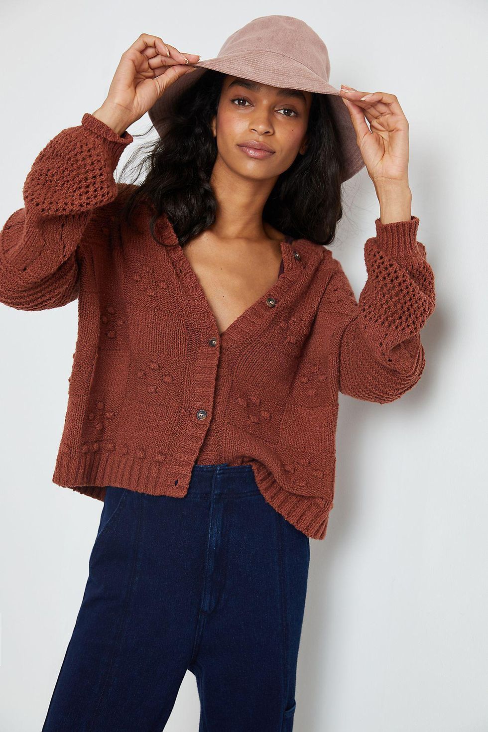 rust sweater