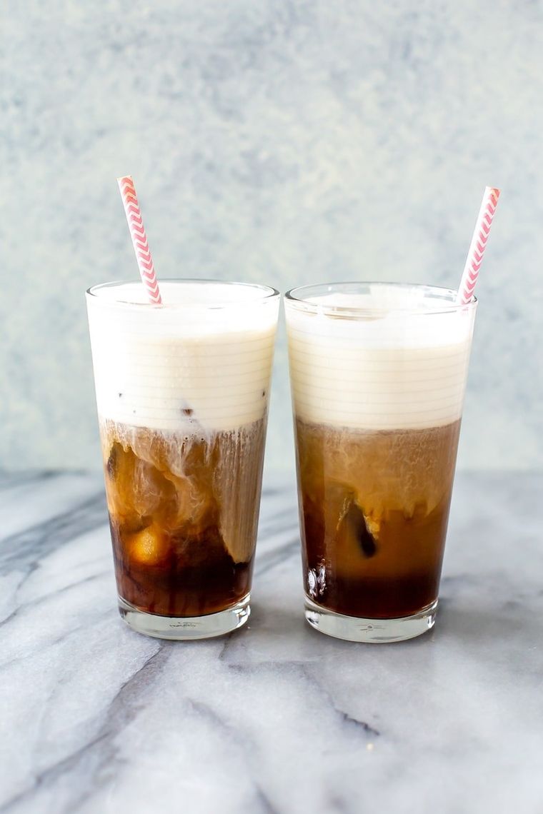 Cinnamon Caramel Cream Cold Brew {Starbucks Recipe} - We are not