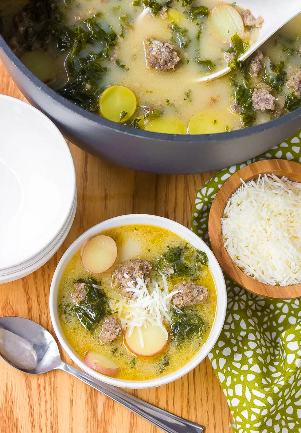 Sausage and Kale Soup