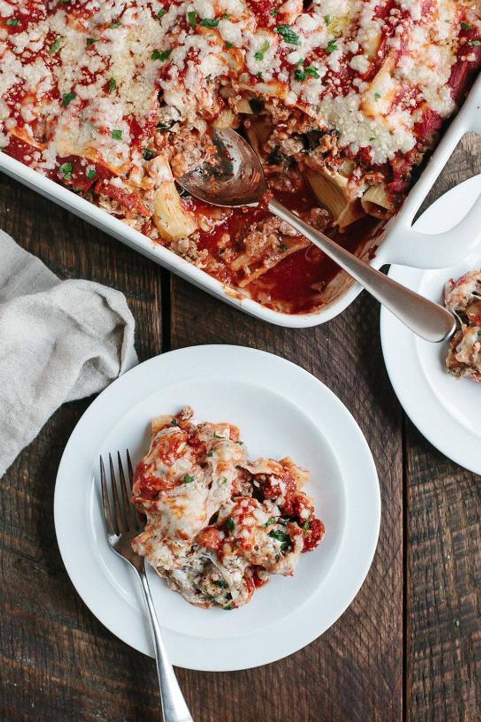 Sausage Swiss Chard Rigatoni