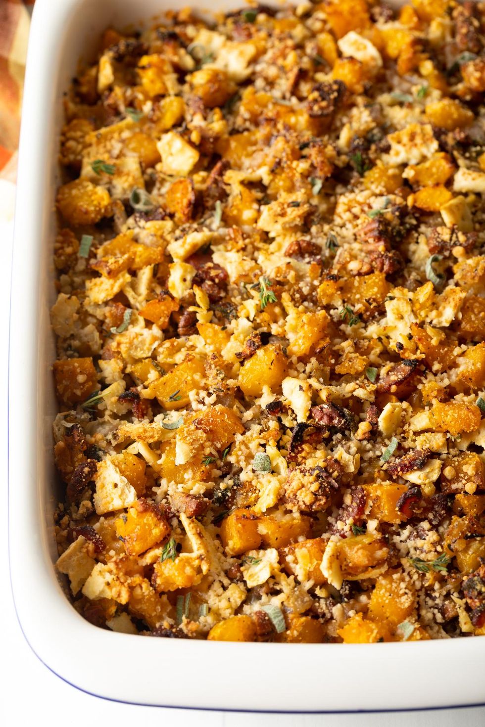 Savory Butternut Squash Casserole