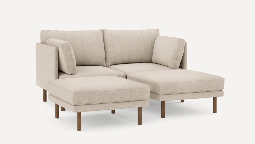 sectional with ottoman