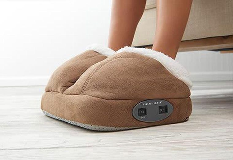 You Can Get A Heated Footrest For The Person Who Always Has Cold Feet
