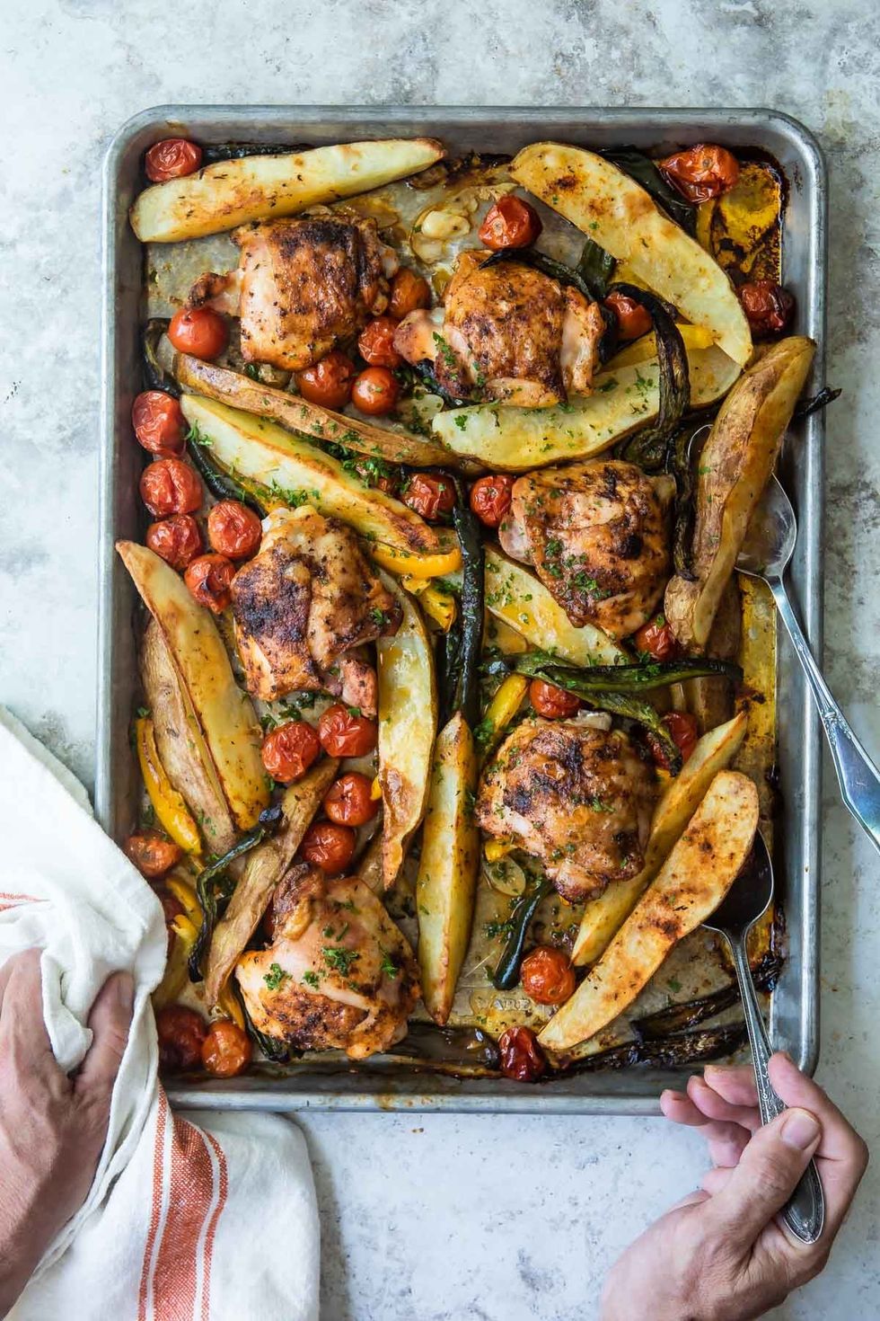 Sheet Pan Paprika Chicken