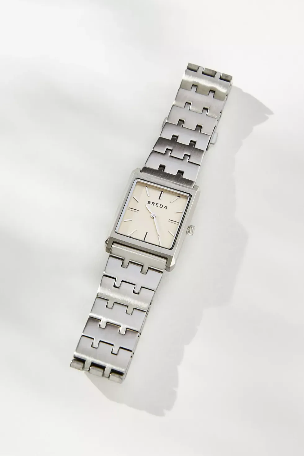 Silver metal watch