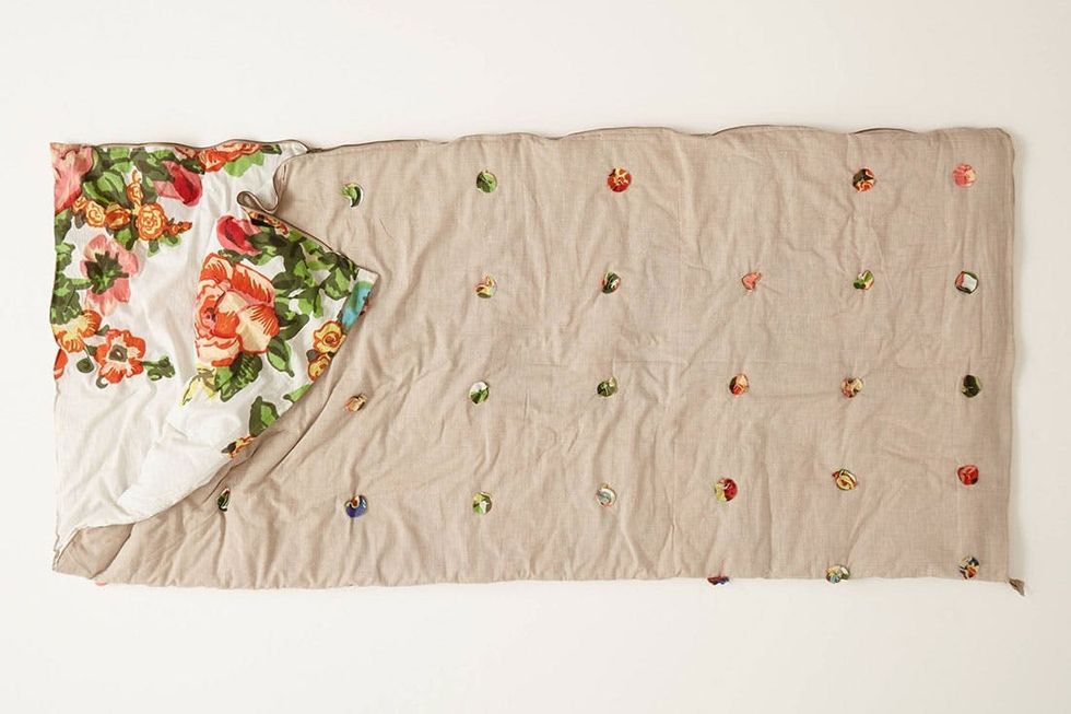 Make This Anthropologie Sleeping Bag for Your Next Sleepover - Brit + Co