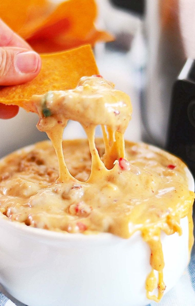 27 Easy Crock Pot Dips For Tailgating - Brit + Co