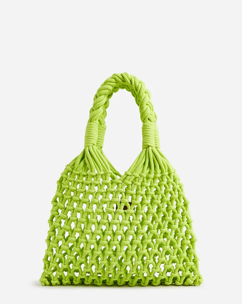 Small Cadiz Hand-Knotted Rope Tote