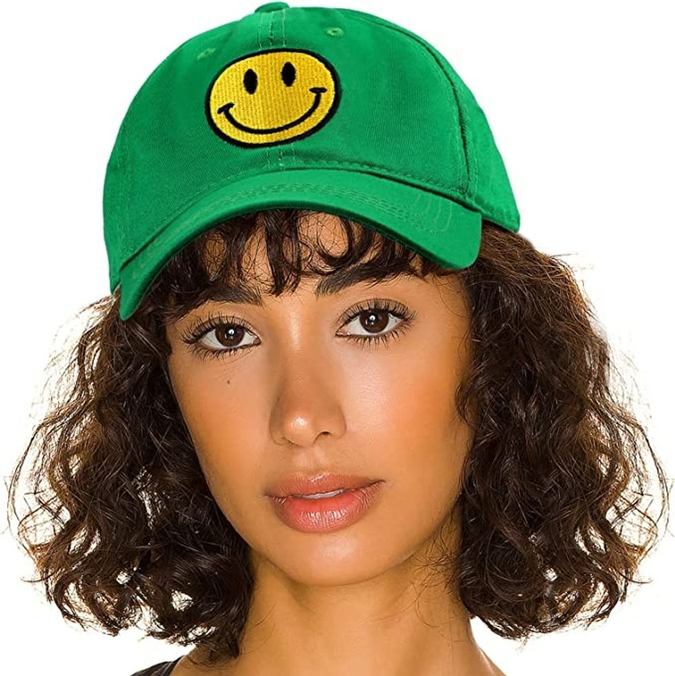 SONMONY Smiley Face Trucker Hat