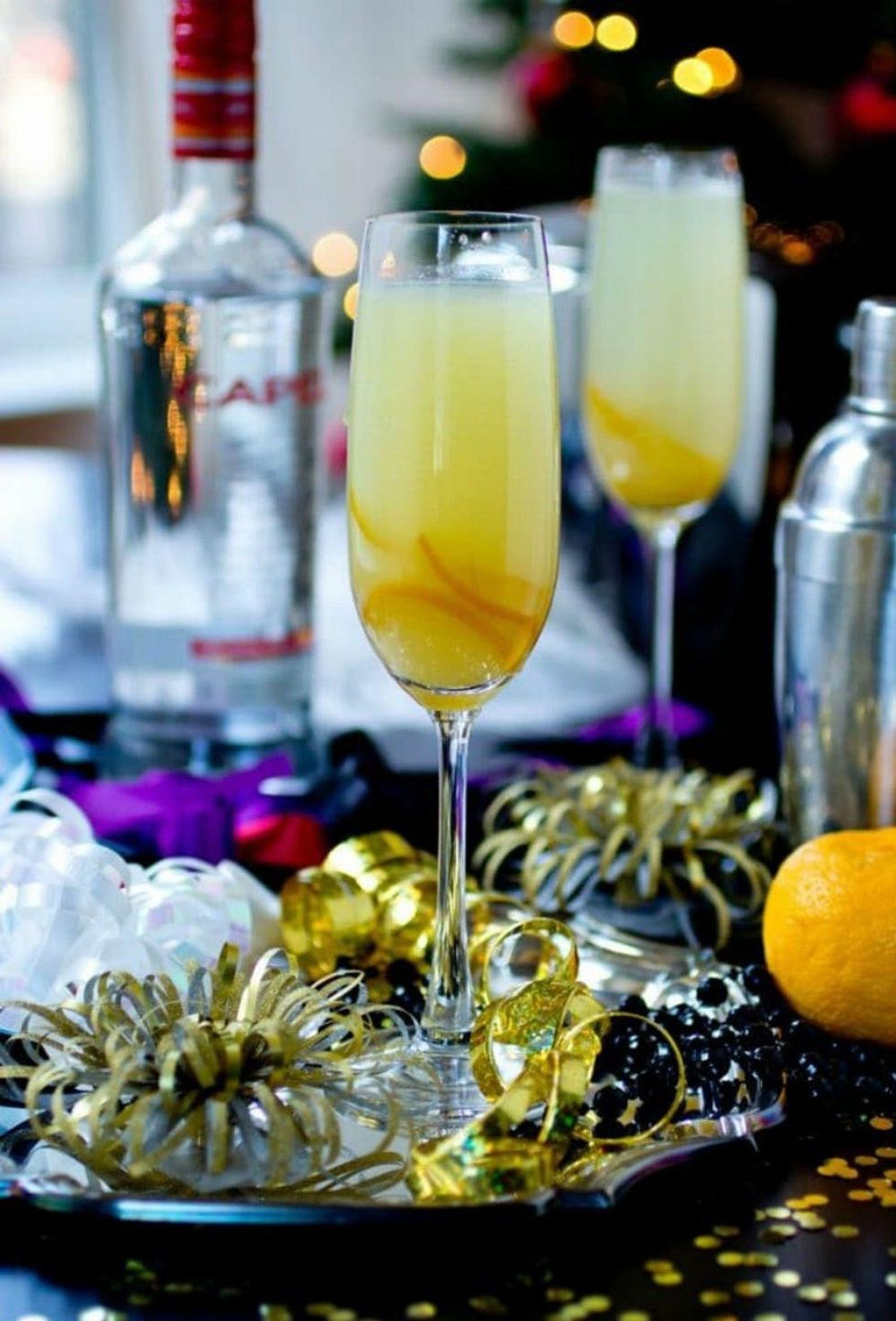 Sparkling Yuzu Pisco Sour