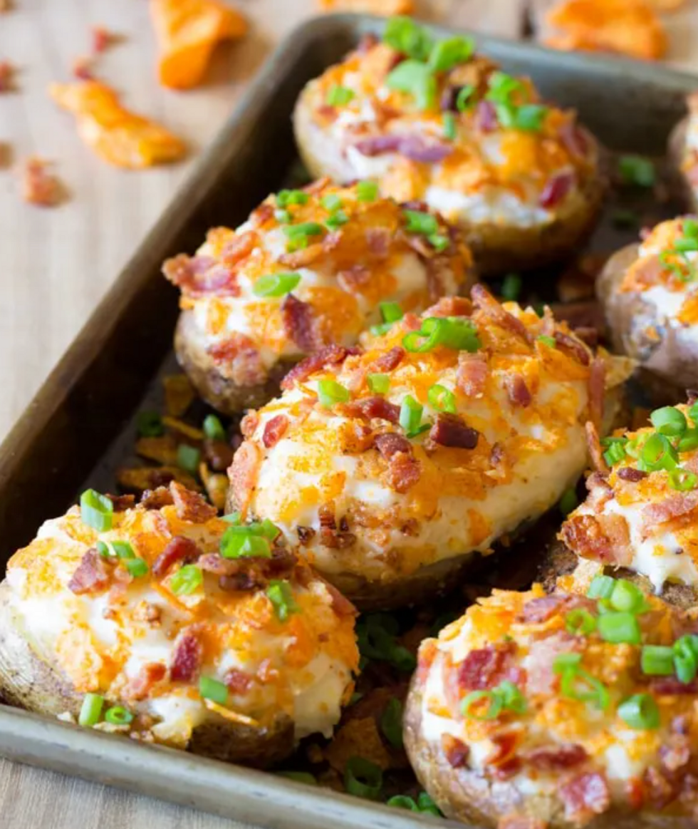 Spicy Mesquite Twice-Baked Potatoes