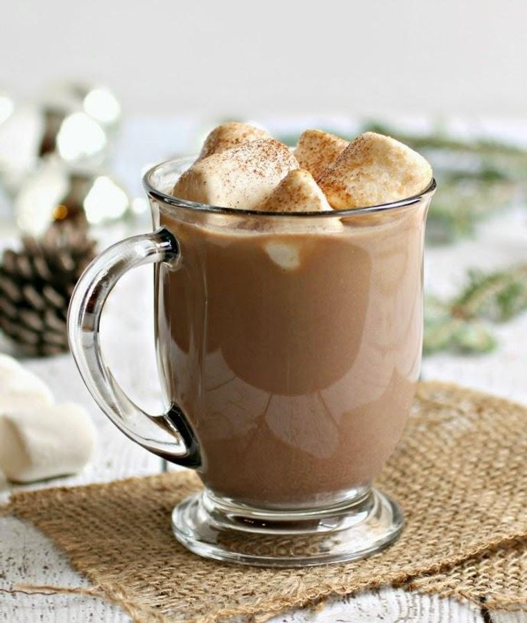 Boozy Ghee Hot Chocolate