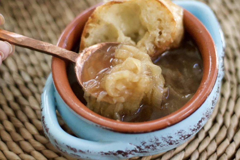 Spoonful of Slow Cooker French Onion Soup