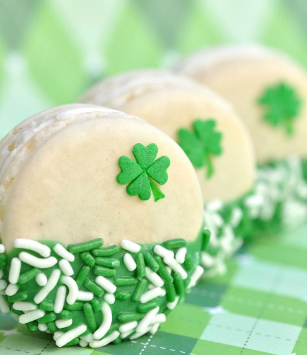 st. patricks day macarons resize